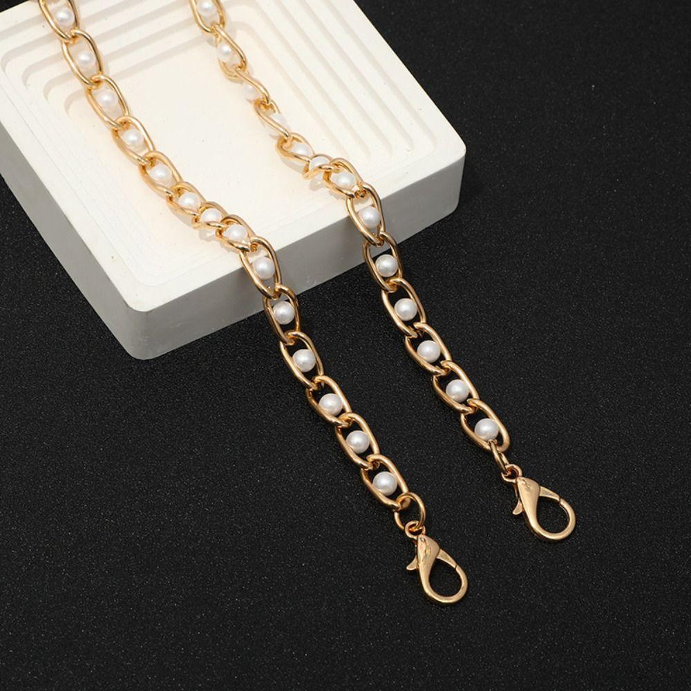 40/60/80/100/120cm Purse Bead Chain Strap for DIY Replacement Women Shoulder Crossbody Handbags Chain Bag Straps Hardware