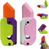 Fidget Toy Knife Coltello per rapa Stampa 3D Fidget Knife Toy Fidget Toys Adulti Plastica EDC Fidget Toys Ansia Giocattolo antistress Divertente Fidget Carota