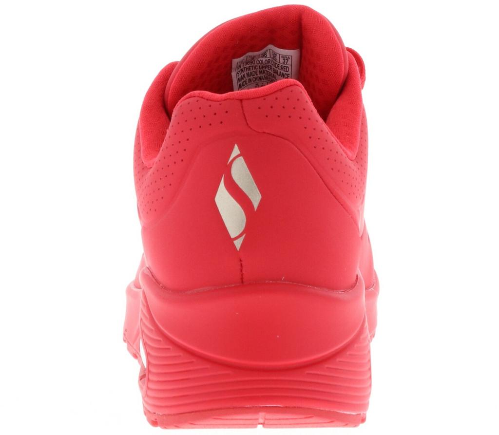 Skechers Uno - Stand On Air Женские кроссовки красного цвета
