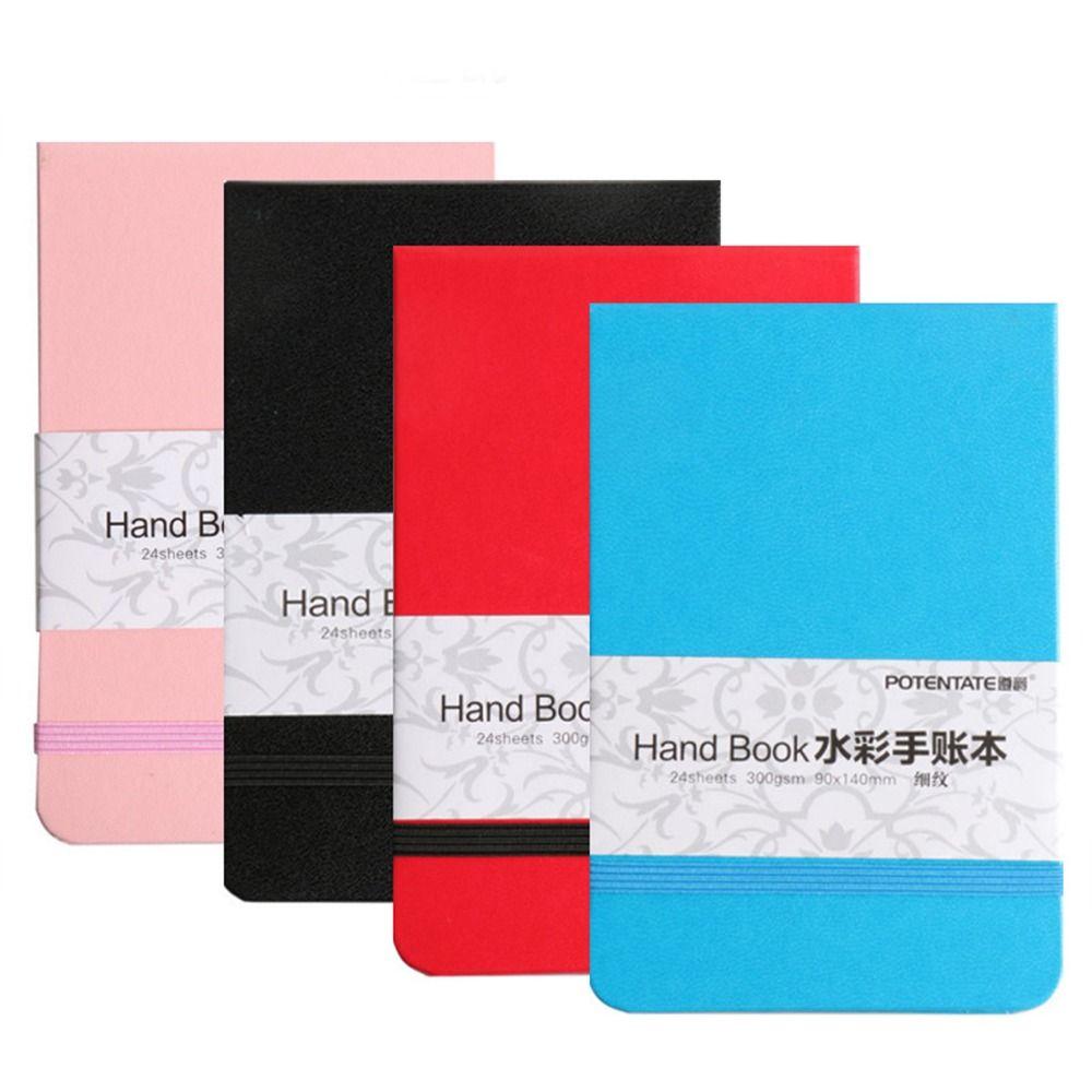 Painting Art Book A6 Mini Watercolor Book Impermeable Watercolor Handbook  Stationery