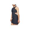 Under Armour Solid Color Round Neck Slim Fit Short Sleeveless Dress Women dresses Gray 1382715-044