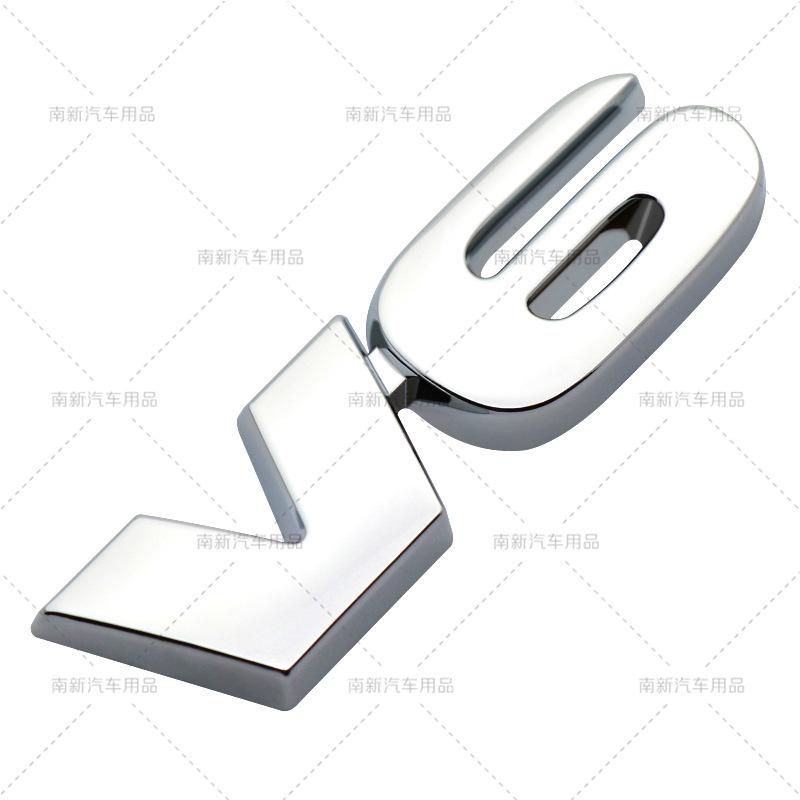 BDU1 Metal Car Sticker Styling 4x4 V6 Engine Logo Emblem Trunk Sport Turbo Auto Badge Decal Accessories