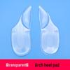 Transparent Silicone Anti-Friction Heel Grips - Invisible, Self-Adhesive Pads for Women's Shoes