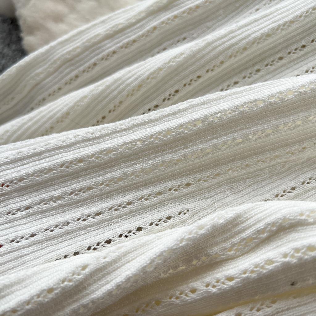 Retro Dzianinowa Falbanka Seksowna Jednorzędowa Elegancka Sukienka Wieczorowa A-line Kobiety Moda Koreańska Lato Odzież Damska