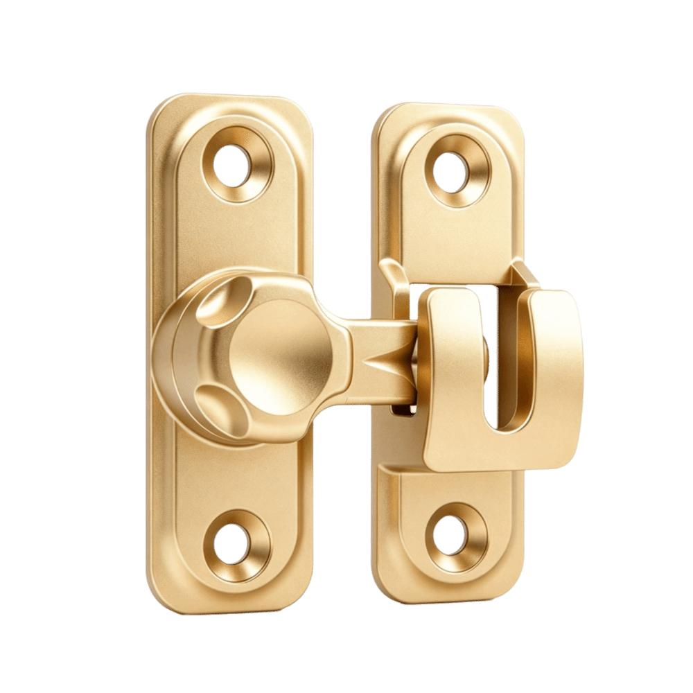 Zinc Alloy Anti-theft Door Buckles 90/180 Degree Door Latch Security Bolt Latch  Window Latch