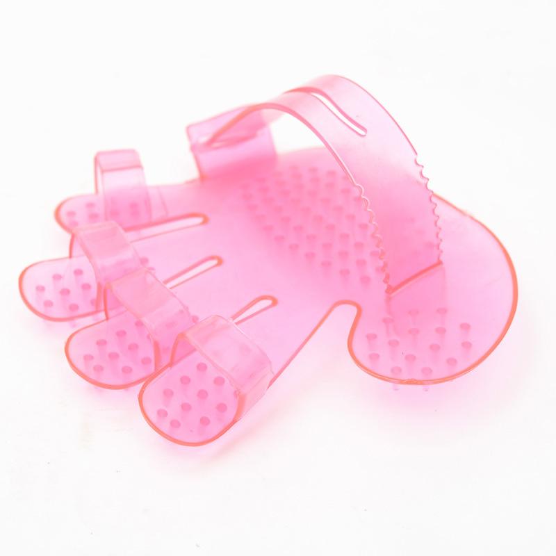 Pet Grooming Bath Brush Five Finger Palm Washing Glove For Cat Dog Hair Massage Pet Cleaning Supplies