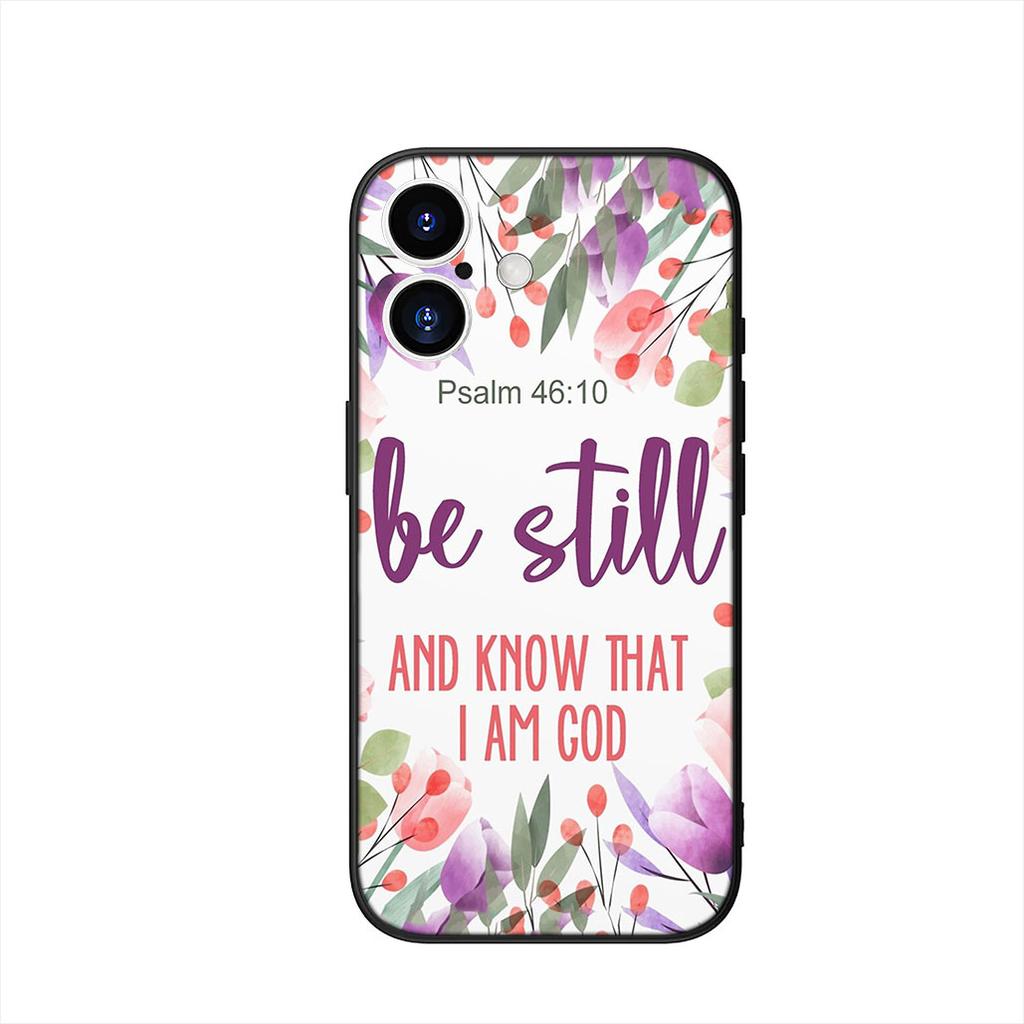 Bible Verse Faith Christian Jehovah God Phone Case for Apple iPhone 16 15 14 Plus 13 12 Mini 17 Pro Max + 16E Air 16+ ProMax