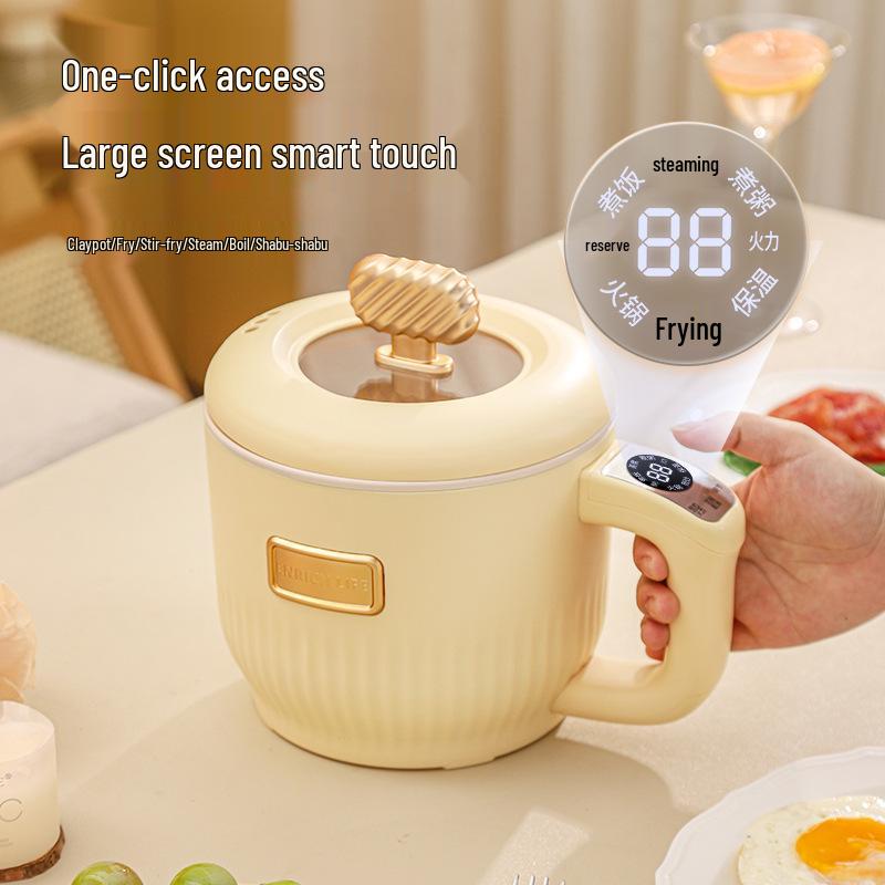 Mini aragaz electric: Oală Crock-Pot Multifuncțională, Fierbător de Orez Inteligent, Aparat pentru Terci, Oală pentru Supă, Perfectă pentru Cămine