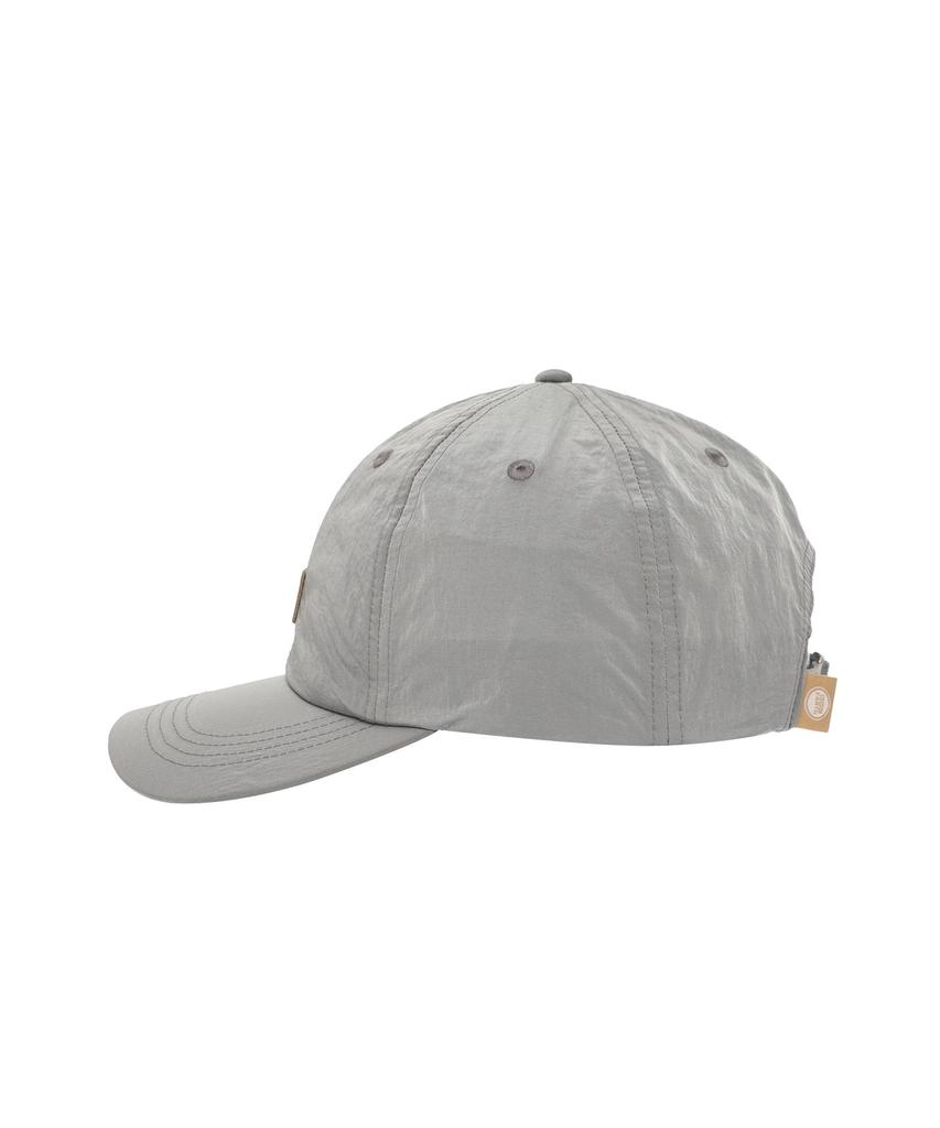 BBC EARTH Leather Logo Ball Cap Grey