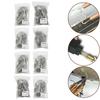 800 peças Hot Staples Automotive Plastic Repair Welding Nail para carro Bumper Fender Soldador Grampeador Kit de reparo de soldagem de plástico