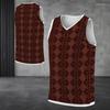 Men s Plus Size V Neck Sleeveless Tank Top Black Blue Floral Printed