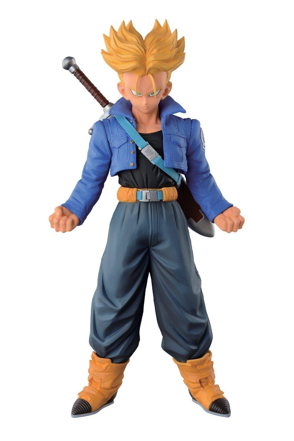 

Banpresto Dragon Ball Z 9.4-Inch Super Saiyan Trunks Master Stars Piece Figure, The Trunks