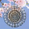 10 Inch Hanging Wind Spinner with 360 Degree Hook for Balcony Garden Decor Spring Summer Outdoor Decoration