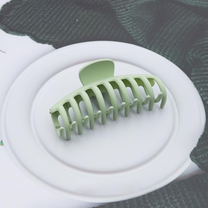 New Large Size Hair Claws for Women Claw Clip Korean Headdress Soild Color Crab Hair Clip Hairpin Fashion Hair Accessories