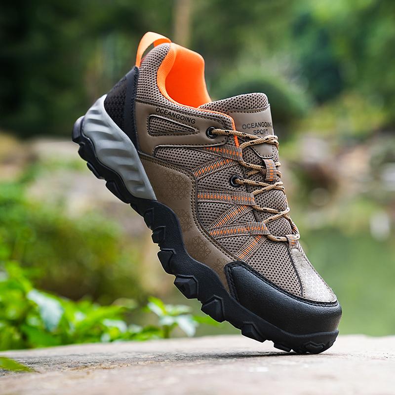 Herren Wanderschuhe Kostenloser Versand Outdoor-Sportarten Lässig Low Top Sportschuhe für Camping und Bergsteigen Sneaker für Herren