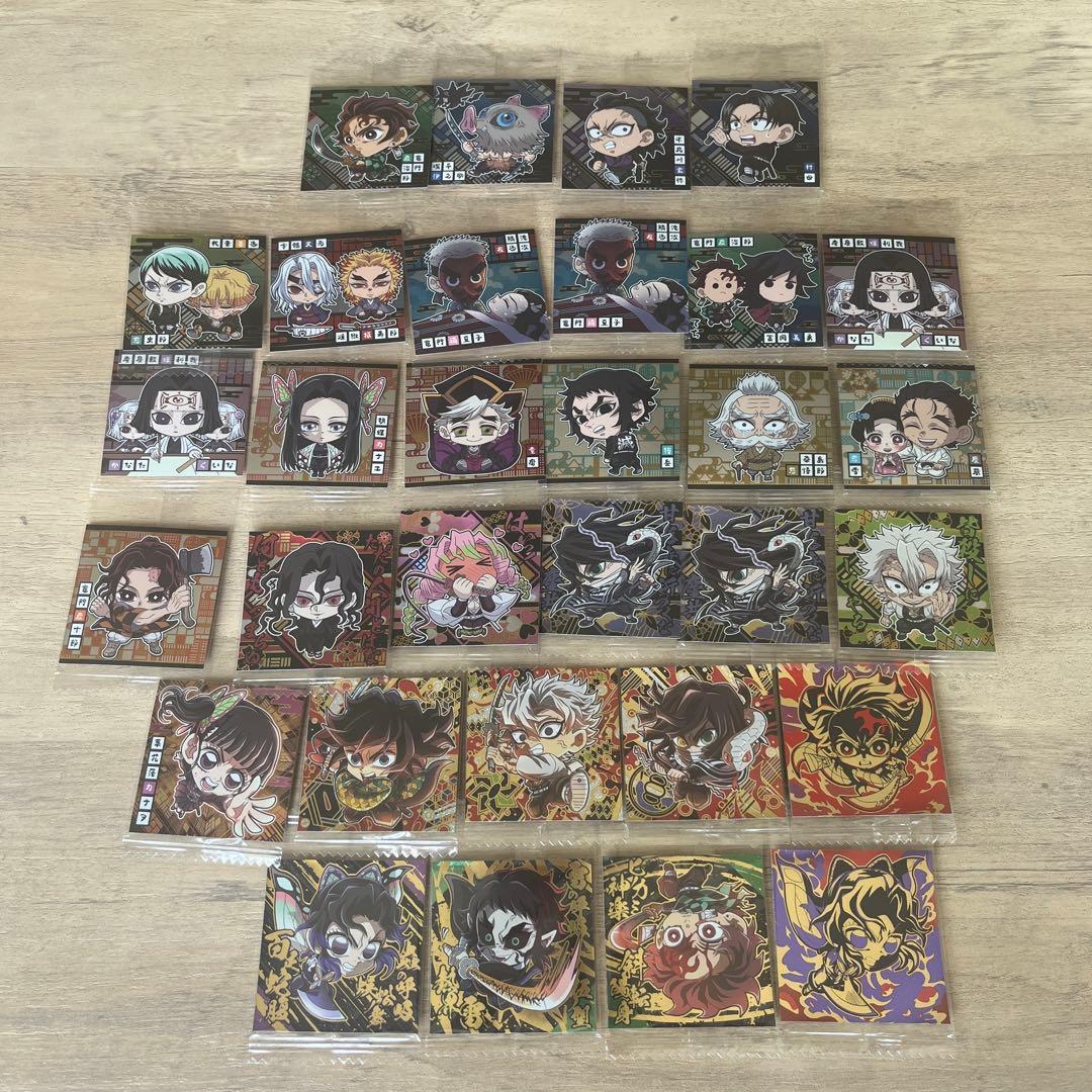 Used Niformation Demon Slayer: Kimetsu no Yaiba Deformed Seal Wafer with bonus