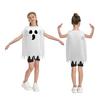 Ghost Halloween Costume Role-Playing Outfit for Adults Kid Full-Body Spooky Specter Suit Children Stage Show Costumes