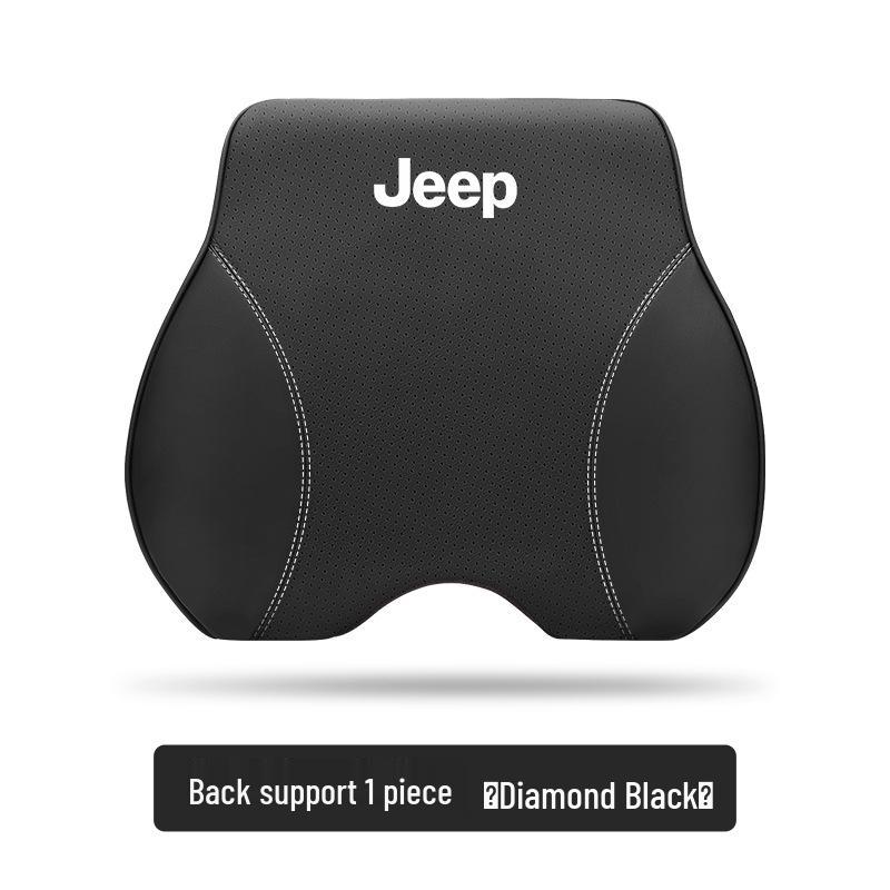 Zagłówek i podparcie lędźwiowe do Jeepa: Poduszka podróżna na szyję do Cherokee, Compass, Grand Commander