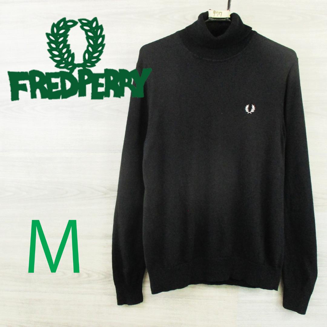 

[Б/У] FREDPERRY Трикотаж с высоким воротом M0977c