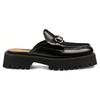 Gucci Mocassino da donna Horsebit 'Nero' Donna 764207 DS800 1000