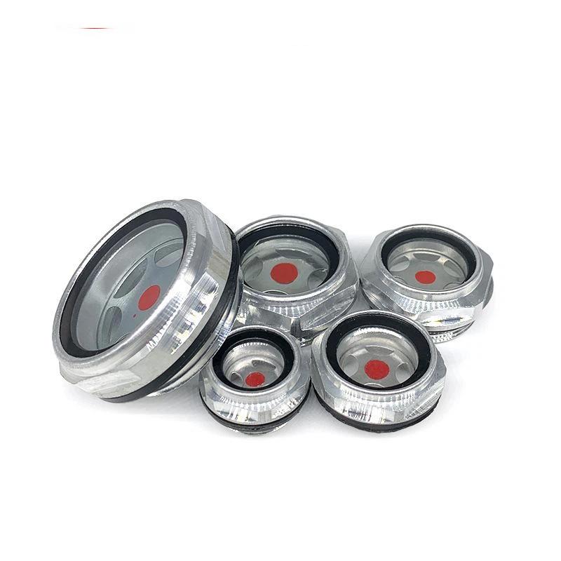 Oliepeilglas 1 ST G1/4 G3/8 G1/2 G3/4 Universele Schroefdraad Gehard Glas Olie Indicator voor Auto Motoronderdelen