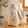Strawberry Design Beaded Phone Chain Cute Flower Key Pendant Accessories Bag Charm  Fairytale Theme