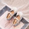 Girls Princess Shoes New Children's Single Shoes Leather Shoes Crystal Shoes Baby Dress Shoes Girls Soft Sole Spring and Autumn