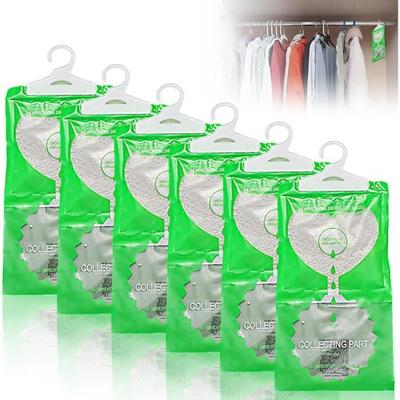 Set of 6 Closet Moisture Absorbers, Hanging Dehumidifier for Kitchen, Bathroom, Wardrobe, Car[m417]
