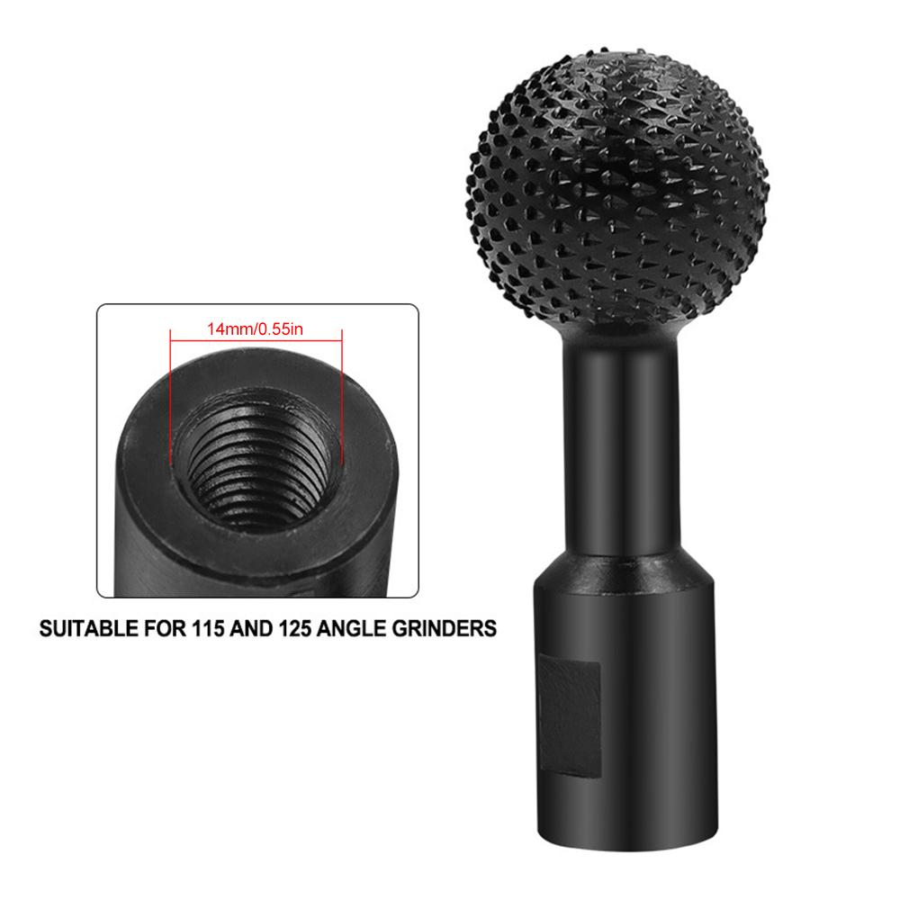 

10/14 мм сферическая вращающаяся шлифовальная головка для резьбы по дереву, полировки, гравировки, сверла, шаровидная шлифовальная головка, угловой шлифовальный инструмент