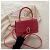 Bags Women's Fashion Niche Textured Small Square Bags Versatile Shoulder Crossbody Bags Handbags
