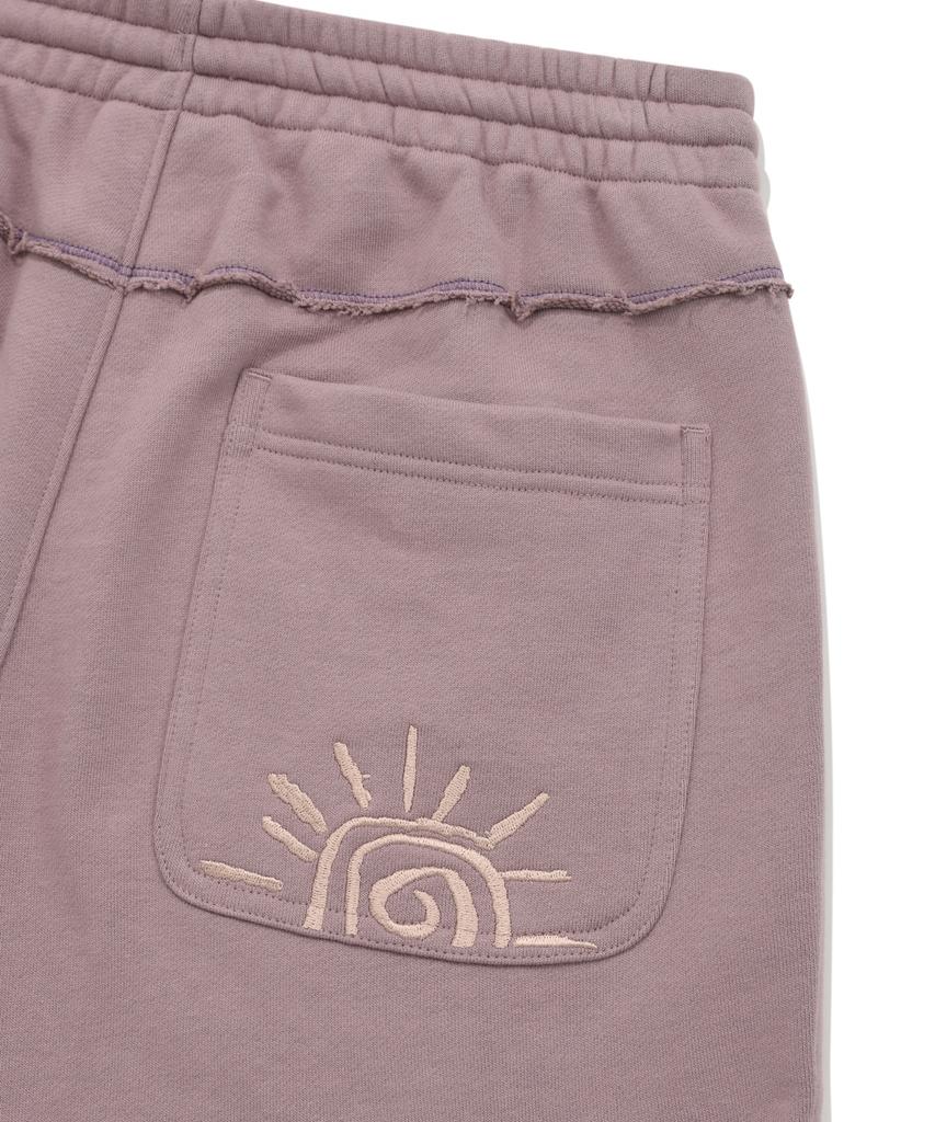 COVERNAT Hot Summer Sweat Shorts Lavender
