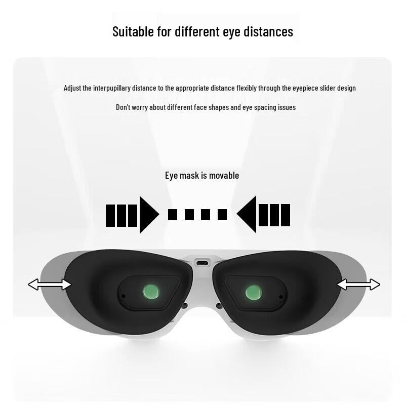 Hezheng Pulse Wave Eye Massager CN Plug (adapter Included)