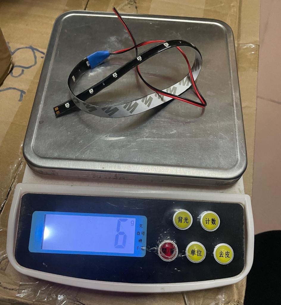 5 X Green 12V Flexible Waterproof Underbody Light Strip 15 LED 30cm Car Vehicle Car Grille