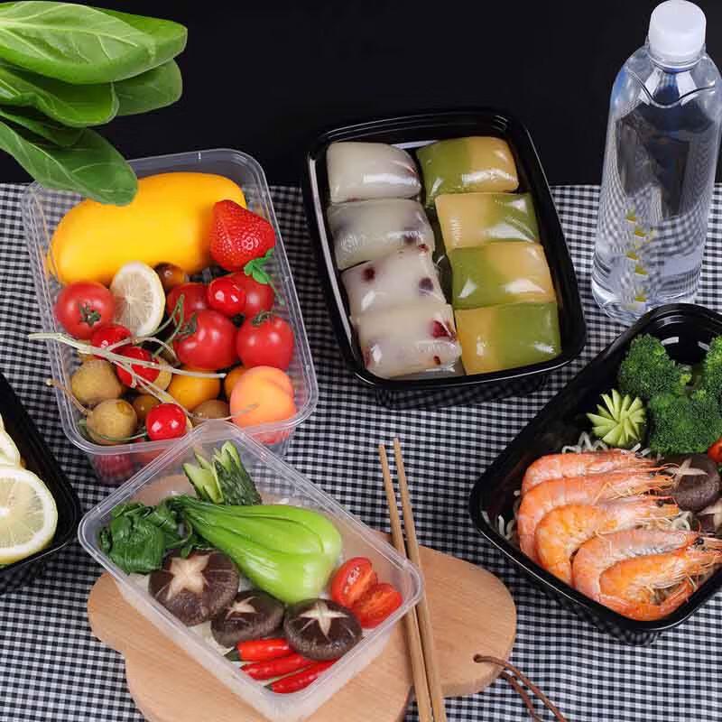 Yanggge Disposable Clear Plastic Takeaway Containers