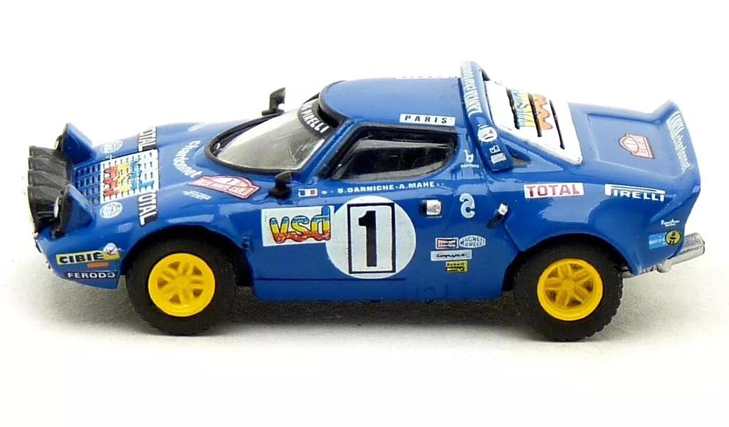 Brekina Lancia Stratos HF Rally 1980 BREKINA Stratos HF TOTAL Diecast Car HO Scale 1/87 #1