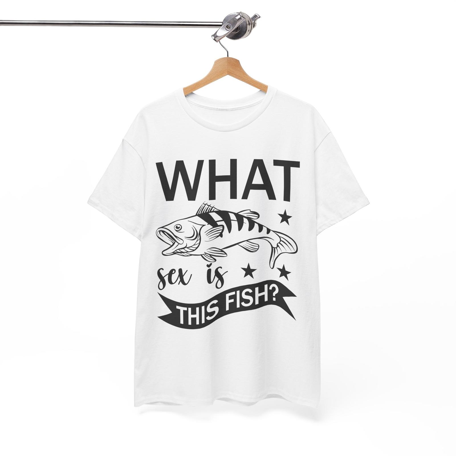 Sexy T-Shirt | What Sex is This Fish Tee | Adult Joke Party Shirt S