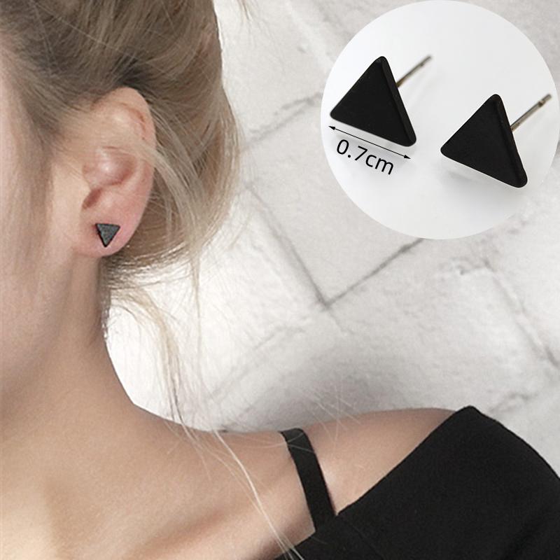 New Fashion Triangle Earrings for Women Colorful Enamel Korean New Imitation Pearl Dangle Earrings Unusual Boho Party Gifts