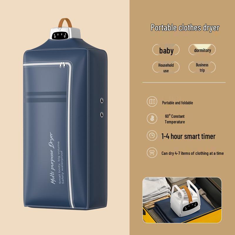 2026 Portable Mini Clothes Dryer for Home, Dorm, and Travel Portable Dryer