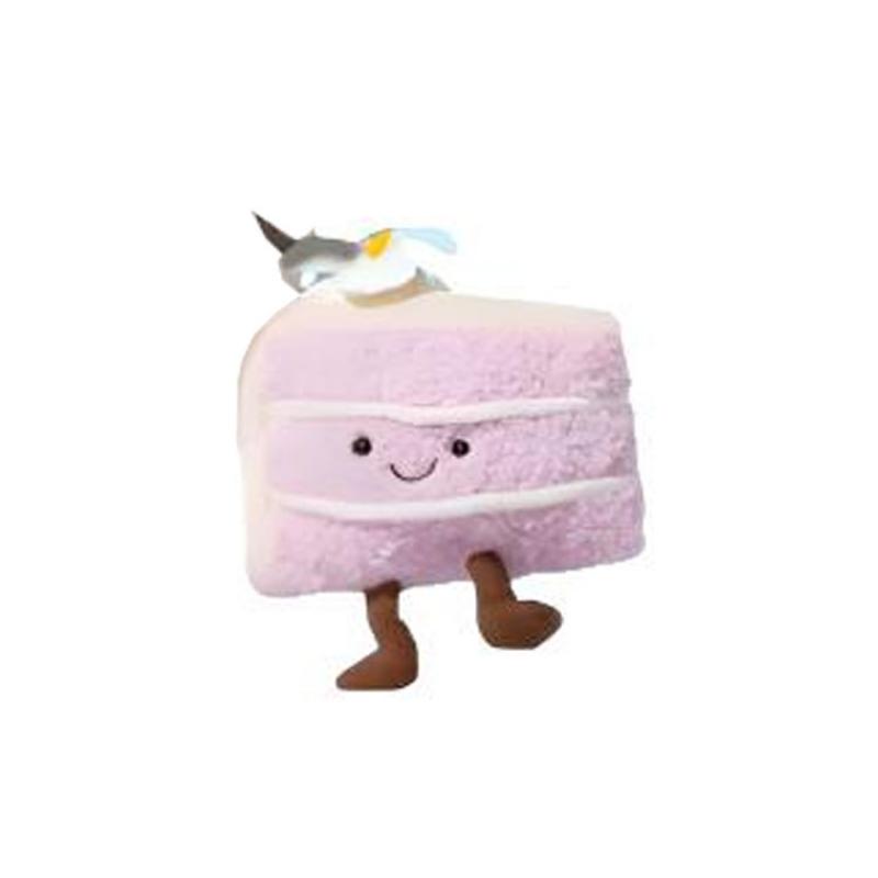

JELLYCAT Fun Food Series Magnolia Taro Cake Shanghai Limited Doll Plush Doll Small Height Box Not Included