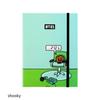 BT21 LINE FRIENDS Dagbok M (Offisielt BTS-samarbeid)-SHOOKY