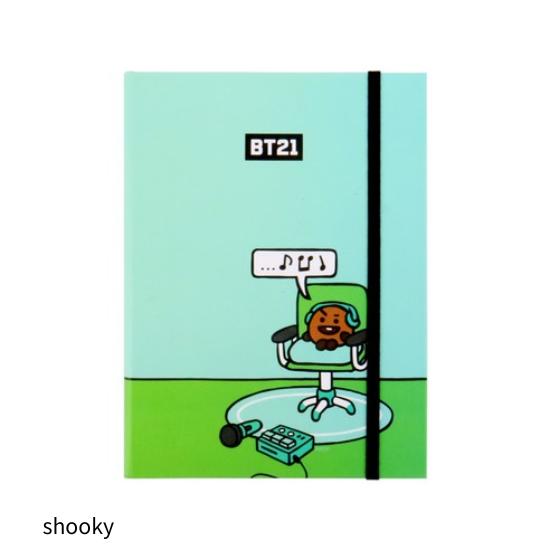BT21 LINE FRIENDS Diary M (Official BTS Collaboration)-SHOOKY