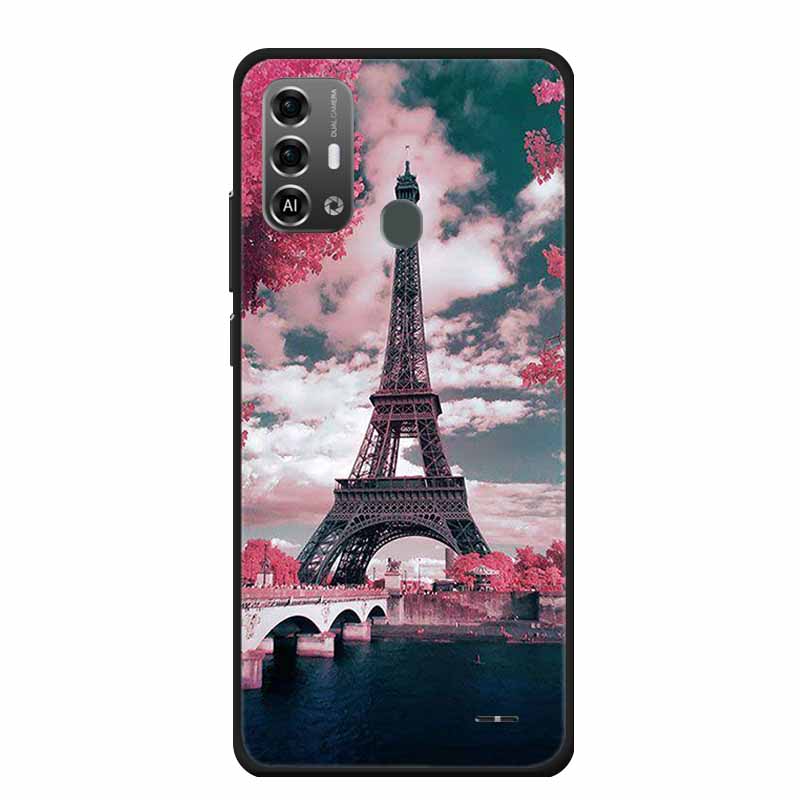 For ZTE Blade A53 Pro Case A53+ Fashion TPU Soft Protective Silicone Back Covers For ZTE Blade A53 Plus Animal Etui A53Pro Capas