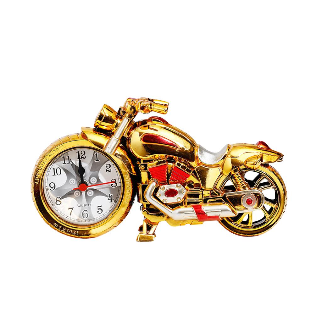 Creative Clock Motorcycle Clock, Living Room Cloc Funny Alarm Clock