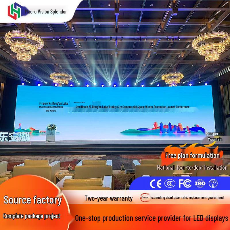 HD Large Screen Full-Color LED Rental Display for Seamless Outdoor Events with Low Power Use and High Stability P4.81 Full-color (500mm*500mm)