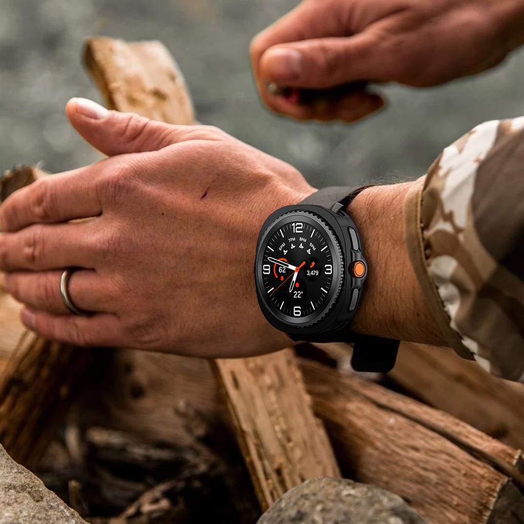 Soft TPU Protector Case For Samsung Galaxy Watch 8 Classic 8 40 44mm Hollow Out Watch Cover Protective Bumper Shell