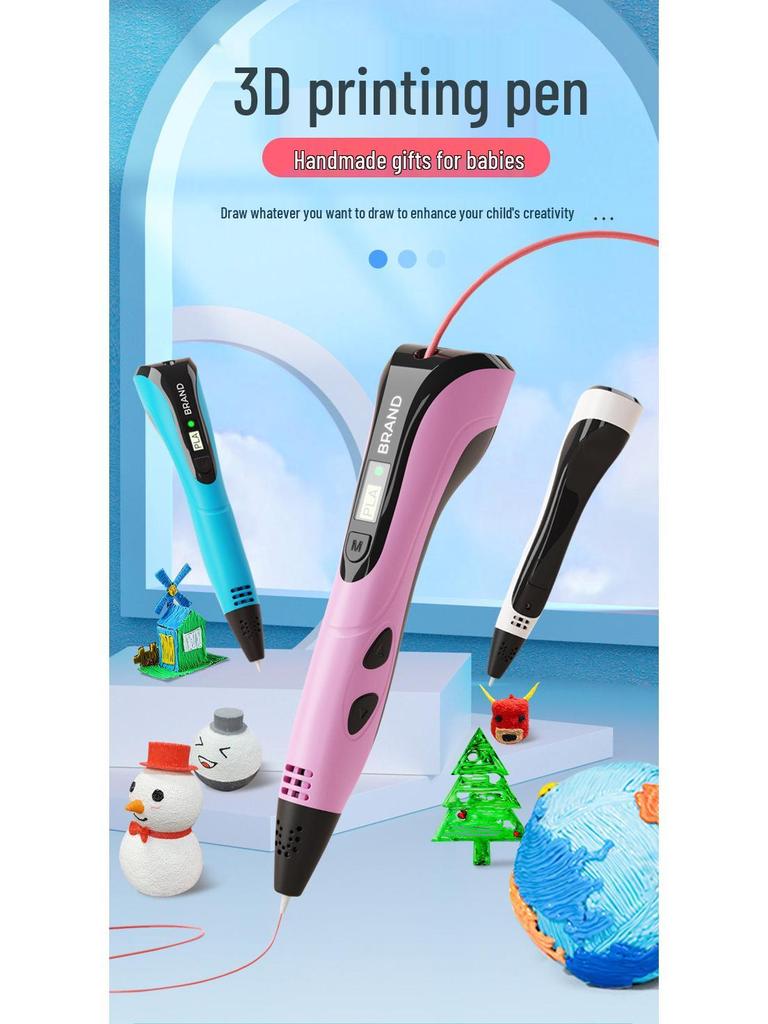 Upgraded 2nd Gen 3D Printing Pen for Kids - Creative Doodle & DIY Coloring Tool