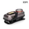 Hodelykt - edm - 400lm - Oppladbar - Aluminium og plast - 5 moduser