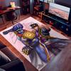 JoJo's Bizarre Adventure Printed Absorbent Washable Carpet, Non-Slip Bathroom Mats, Kitchen Rugs, Yoga Mat,Living Room Entrance, Camping Picnic Rugs