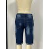 2026 Nuovi Jeans Strappati Casual Elasticizzati alla Moda da Uomo Pantaloni Corti