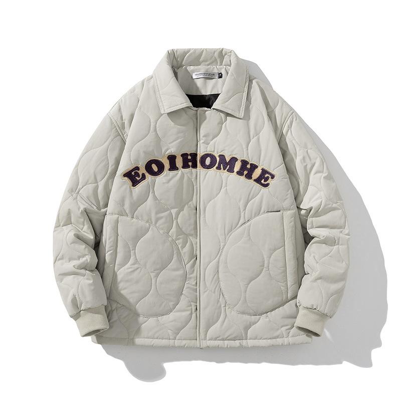 

Минималистичная повседневная мужская хлопковая куртка однотонная Легкая универсальная зимняя повседневная куртка 5XL